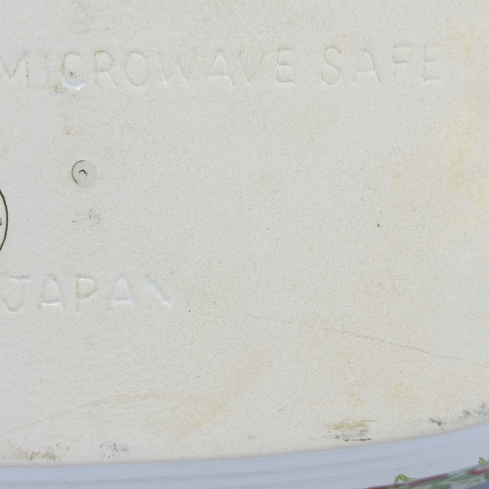 VTG Action Strawberry Divided Baking Dish Japan Cottagecore Retro Kitchen - Picture 15 of 15